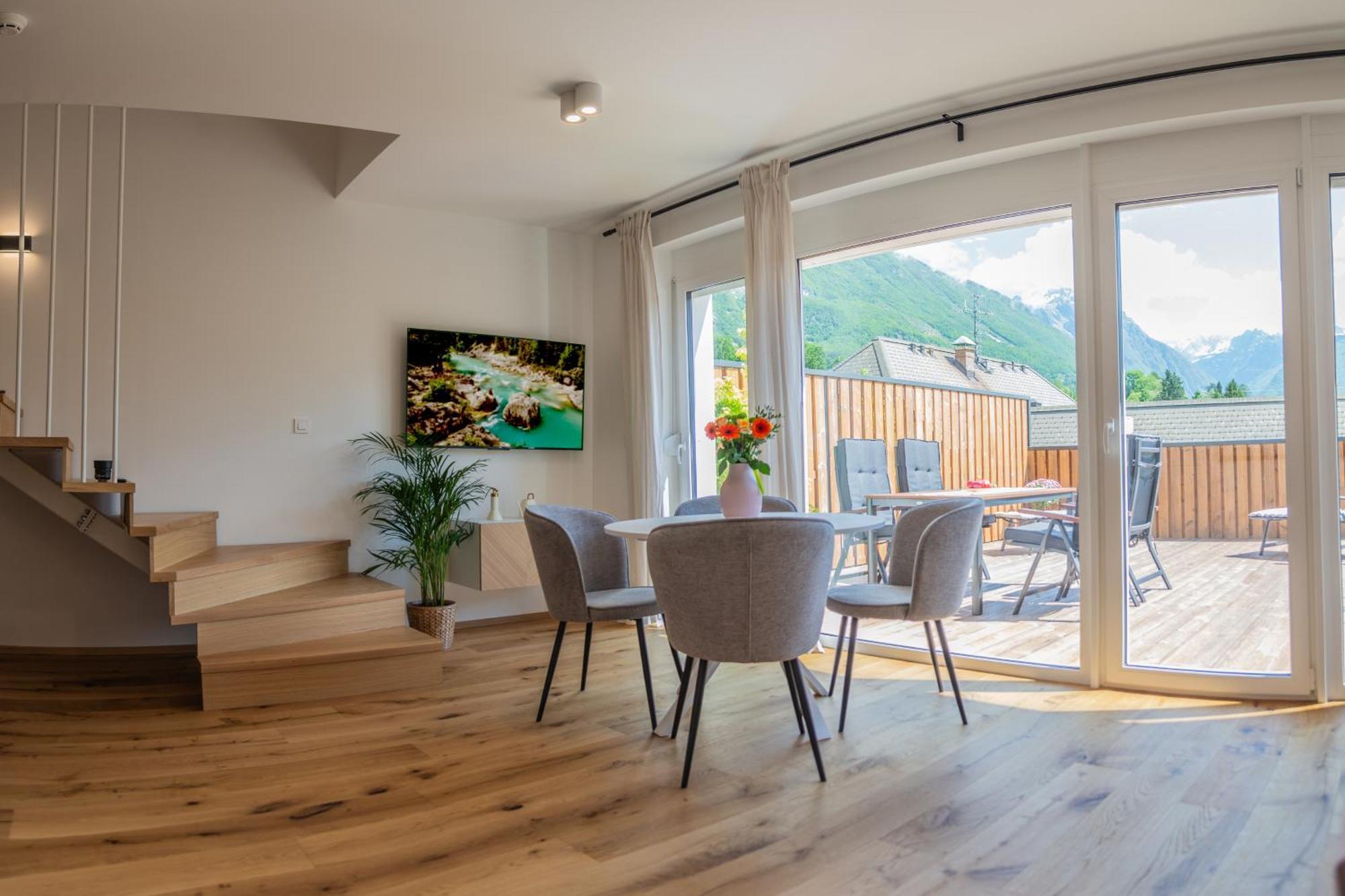 Apartma Zeleni Biser Bovec Dış mekan fotoğraf